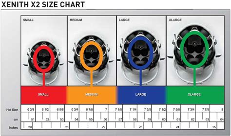 Xenith youth helmet size chart - A proper fitting helmet is integral to a helmet’s performance. Please follow the instructions below to be sure your Xenith product is fitted properly. Measurements for helmet size …